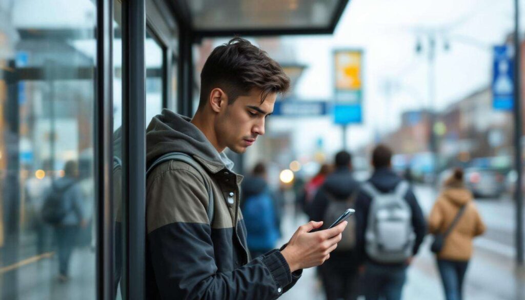 Was bedeutet es, wenn jemand beim Warten immer auf sein Handy schaut, laut Psychologie?